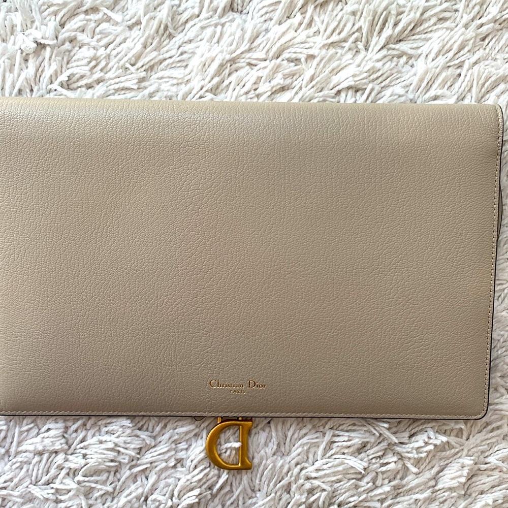 Dior saddle envelope clutch in giftable condition - Picture 3 of 14